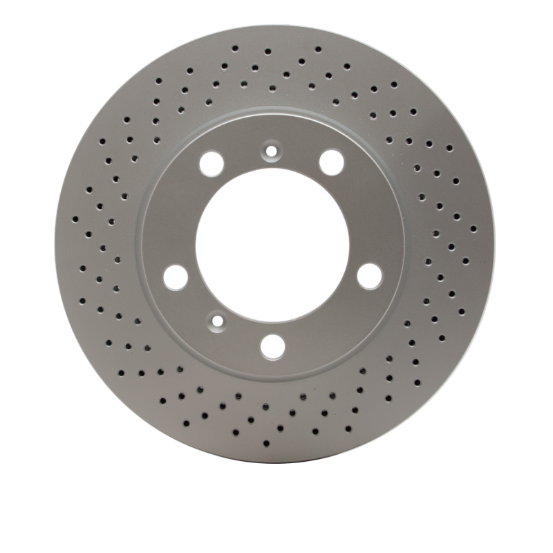 Porsche Cayman Brake Rotor (1) - Left Front - DFC - GeoSPEC Coated - Drilled - `05-`08