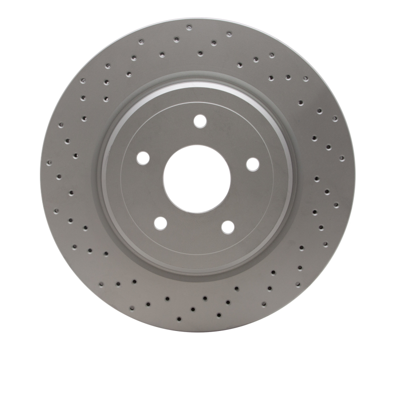 Chevrolet Corvette Brake Rotor (1) - Rear - DFC - GeoSPEC Coated Rotor - Drilled - `06-`13