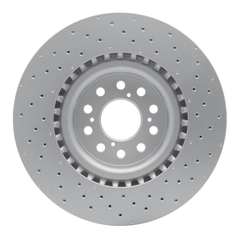 Honda Civic Hatchback Brake Rotor (1) - Front - DFC - GeoSPEC Coated Drilled - `17-`25