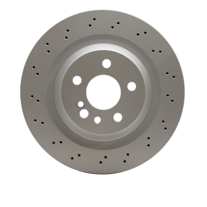Mercedes-Benz CL55 AMG Brake Rotor (1) - Rear - DFC - Drilled GeoSPEC Coated - `03-`06