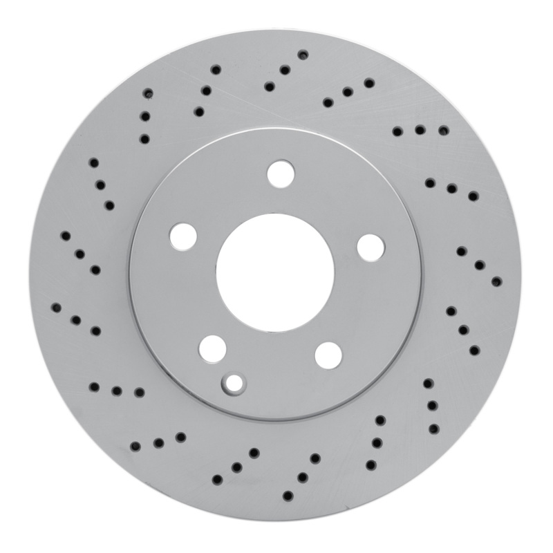Mercedes-Benz C250 Brake Rotor (1) - Front - DFC - GeoSPEC Coated Rotors - Drilled - `08-`15