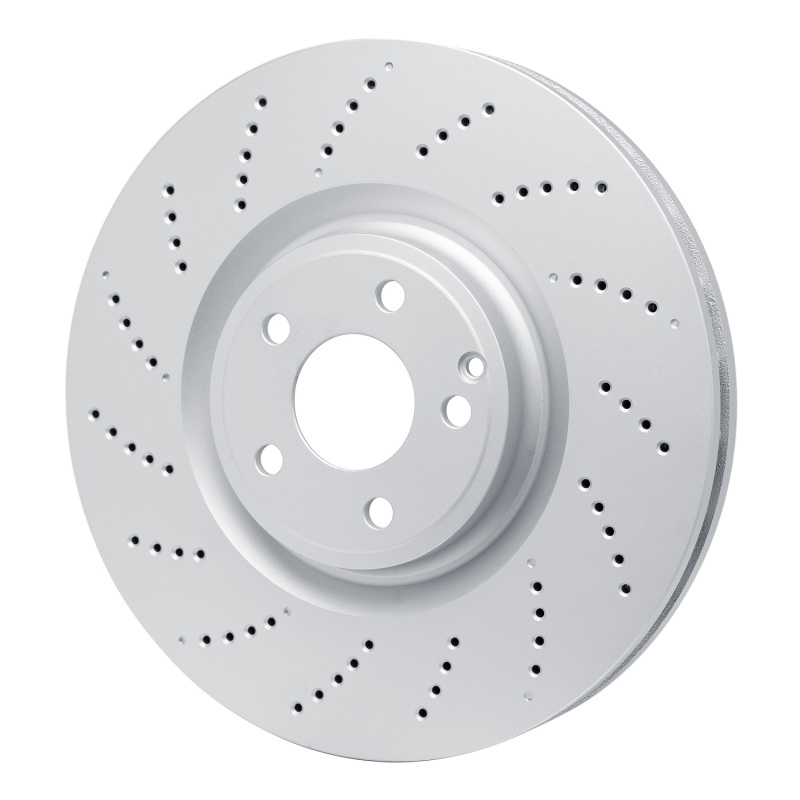 Mercedes-Benz CLS550 Brake Rotor (1) - Front - DFC - GeoSPEC Coated, Drilled - `12-`18