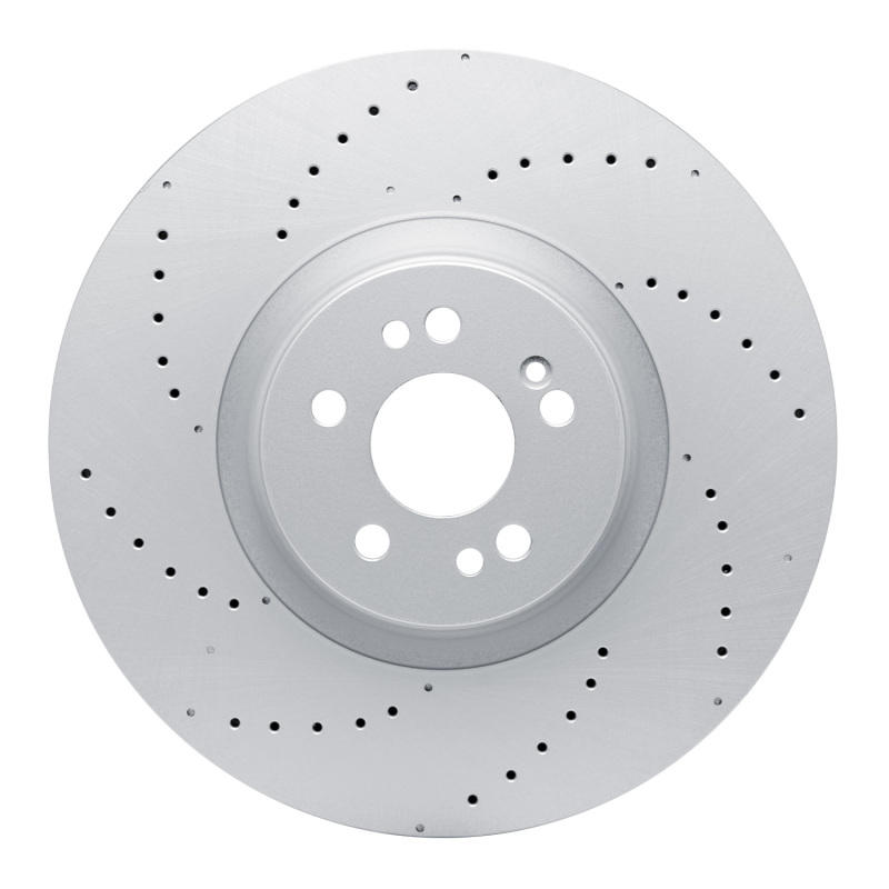 Mercedes-Benz GLS450 Brake Rotor (1) - Front - DFC - Drilled GeoSPEC Coated - `20-`26