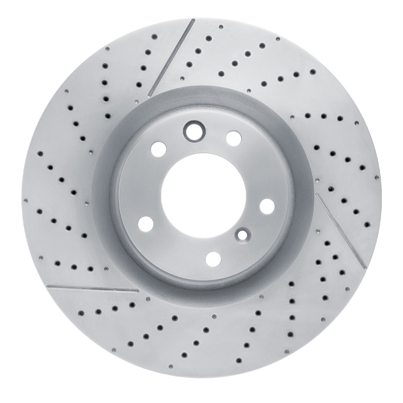 Mercedes-Benz G63 AMG Brake Rotor (1) - Front - DFC - Drilled & Slotted - `13-`18