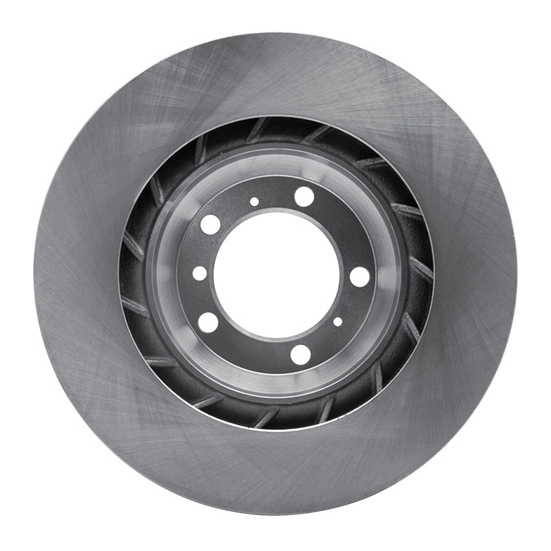 Porsche Panamera Brake Rotor (1) - Right Rear - DFC - Drilled & Slotted - Silver - `07-`16