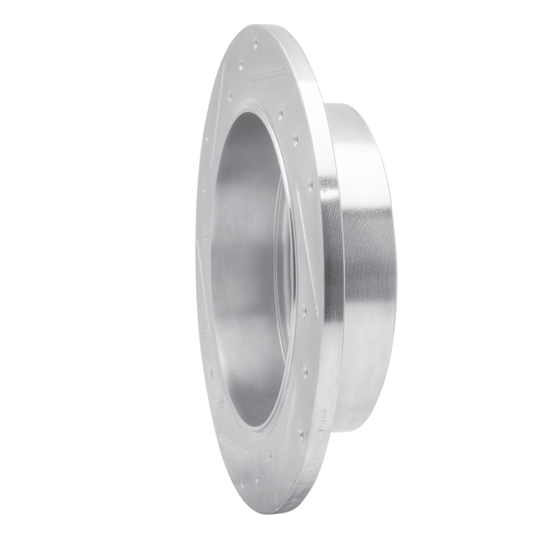 Jeep Liberty Brake Rotor (1) - Rear Right - DFC - Drilled & Slotted - Silver - `03-`07