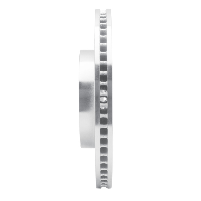 Mitsubishi Montero Brake Rotor (1) - Front Right - DFC - Drilled & Slotted - Silver - `08-`17