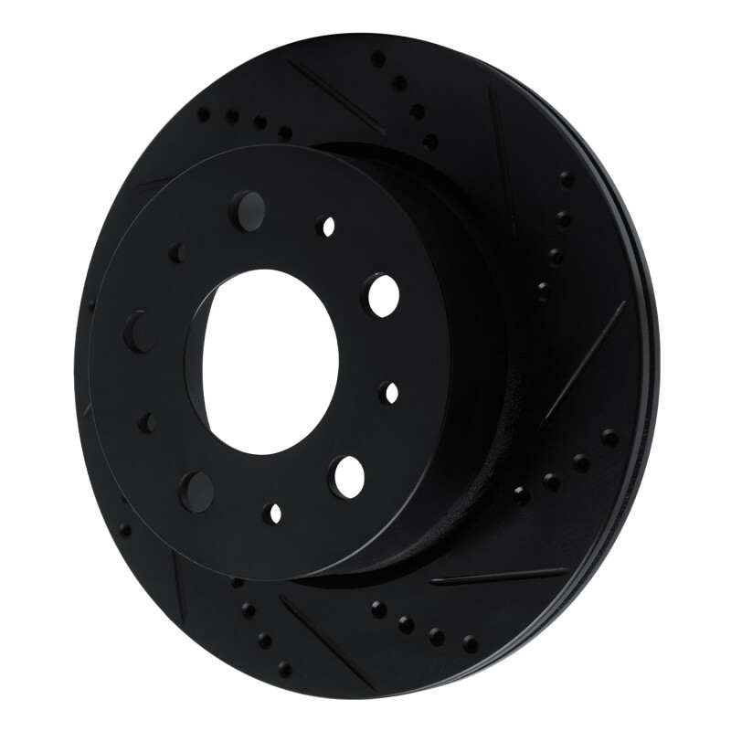 Ram ProMaster 3500 Brake Rotor (1) - Rear Right - DFC - Drilled & Slotted - Black - `14-`21
