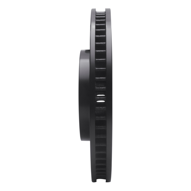 Buick LeSabre Brake Rotor (1) - Front Right - DFC - Drilled & Slotted - Black - `97-`05