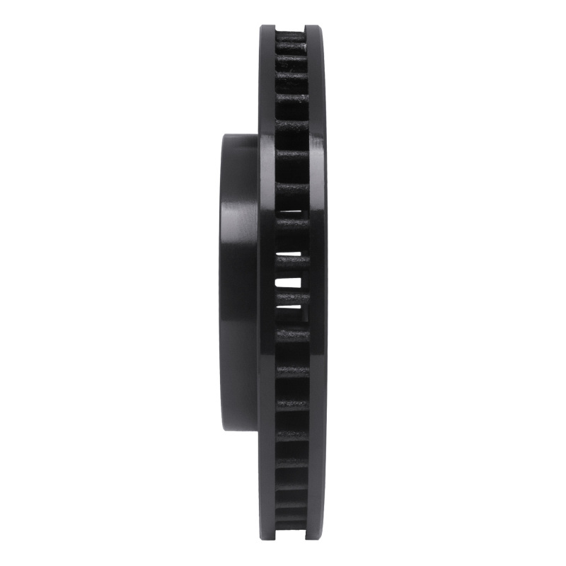 Buick LeSabre Brake Rotor (1) - Front Right - DFC - Drilled & Slotted - Black - `97-`05