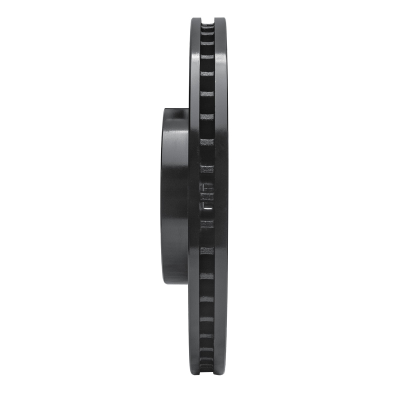 Ford Special Service Police Sedan Brake Rotor (1) - Front Right - DFC - Drilled & Slotted - Black - `13-`20