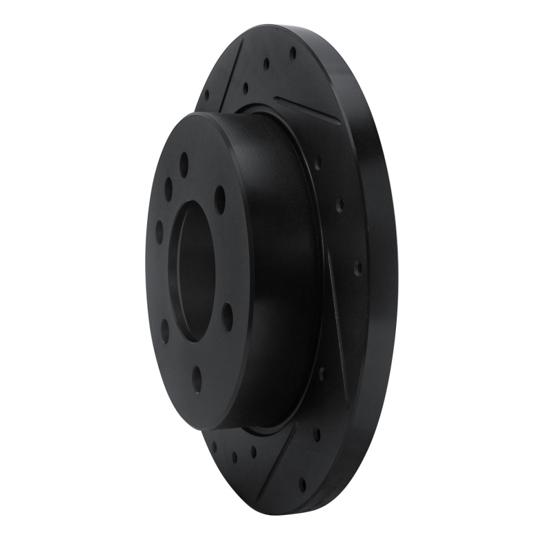 Mercedes-Benz Sprinter 2500 Brake Rotor (1) - Rear Left - DFC - Drilled & Slotted - Black - `19-`25