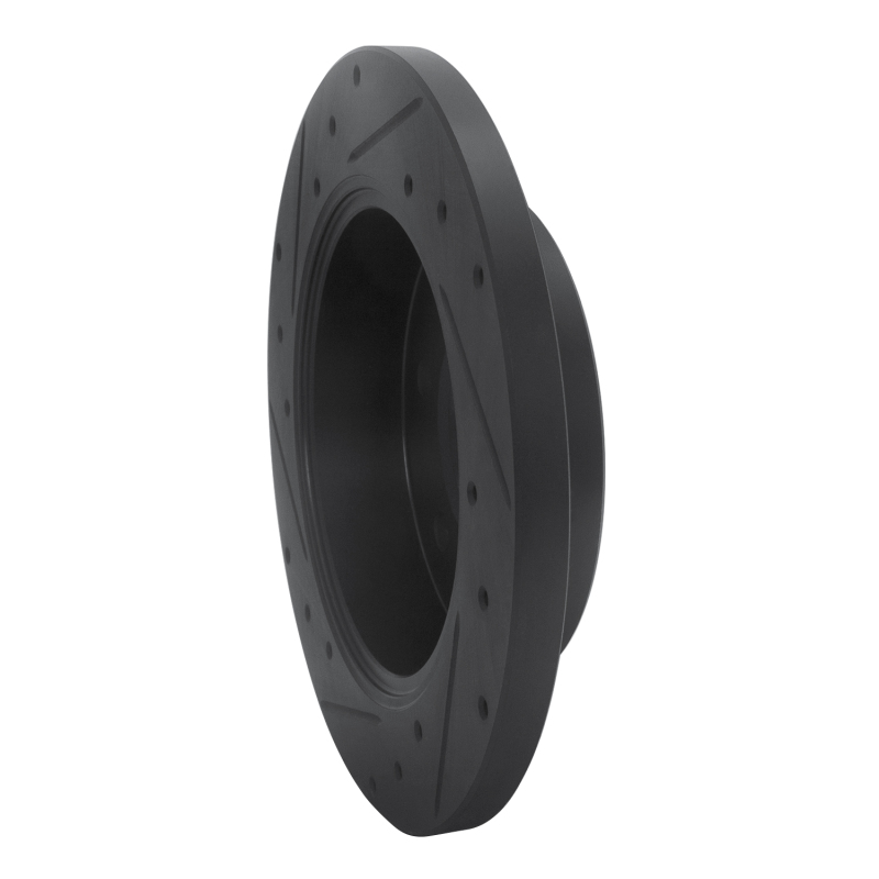 Mercedes-Benz Sprinter 2500 Brake Rotor (1) - Rear Right - DFC - Drilled & Slotted - Black - `19-`25