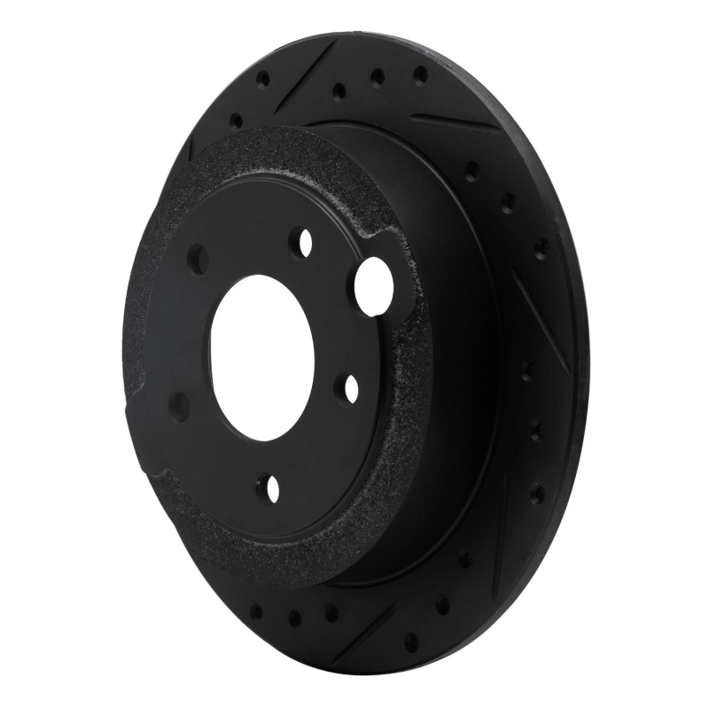 Mazda Millenia Brake Rotor (1) - Rear Left - DFC - Drilled & Slotted - Black - `95-`02