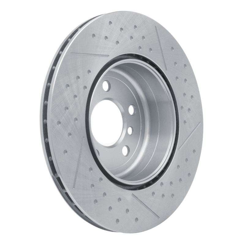 BMW 328i Brake Rotors (1) - Rear - DFC - Dimpled and Slotted - `13-`21