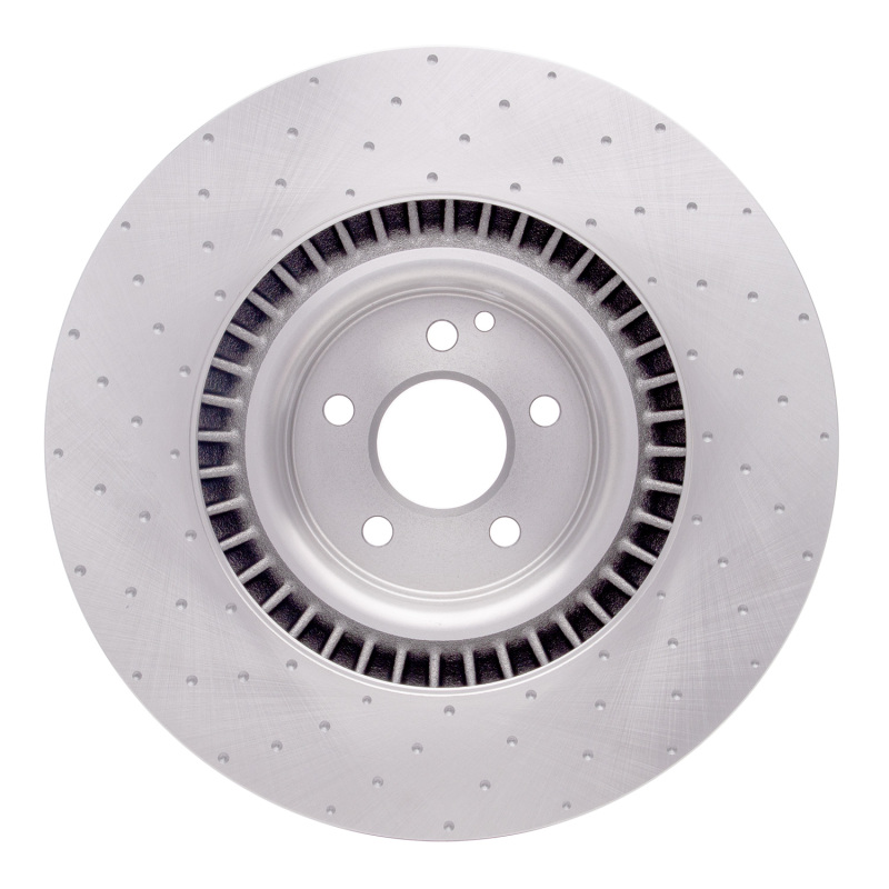 Mercedes-Benz S63 AMG Brake Rotor (1) - Front - DFC - Dimpled - `07-`14