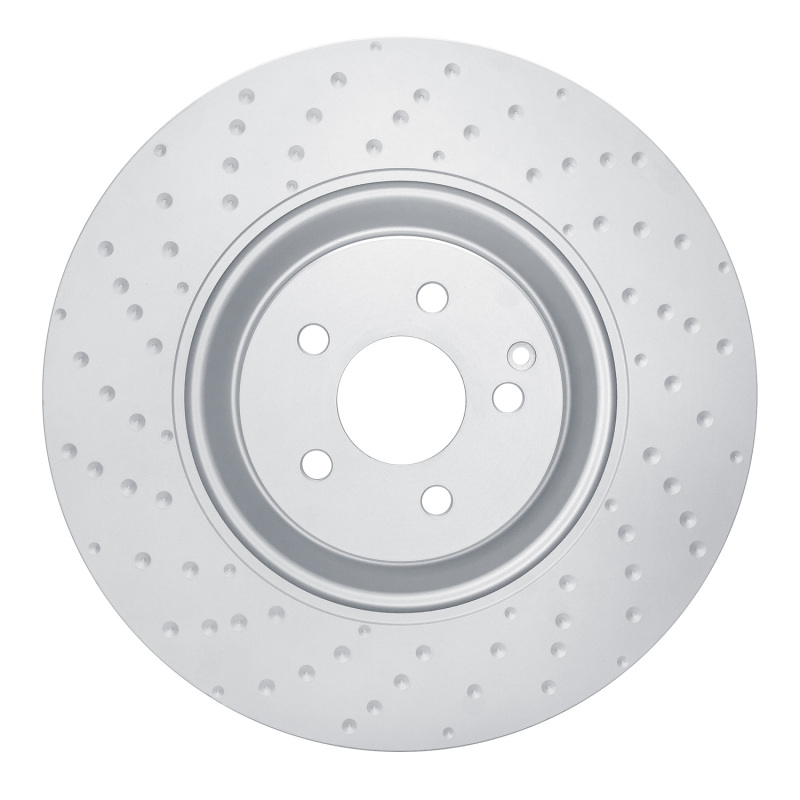Mercedes-Benz S63 AMG Brake Rotor (1) - Front - DFC - GeoSPEC Coated Rotor - Dimpled - `07-`14