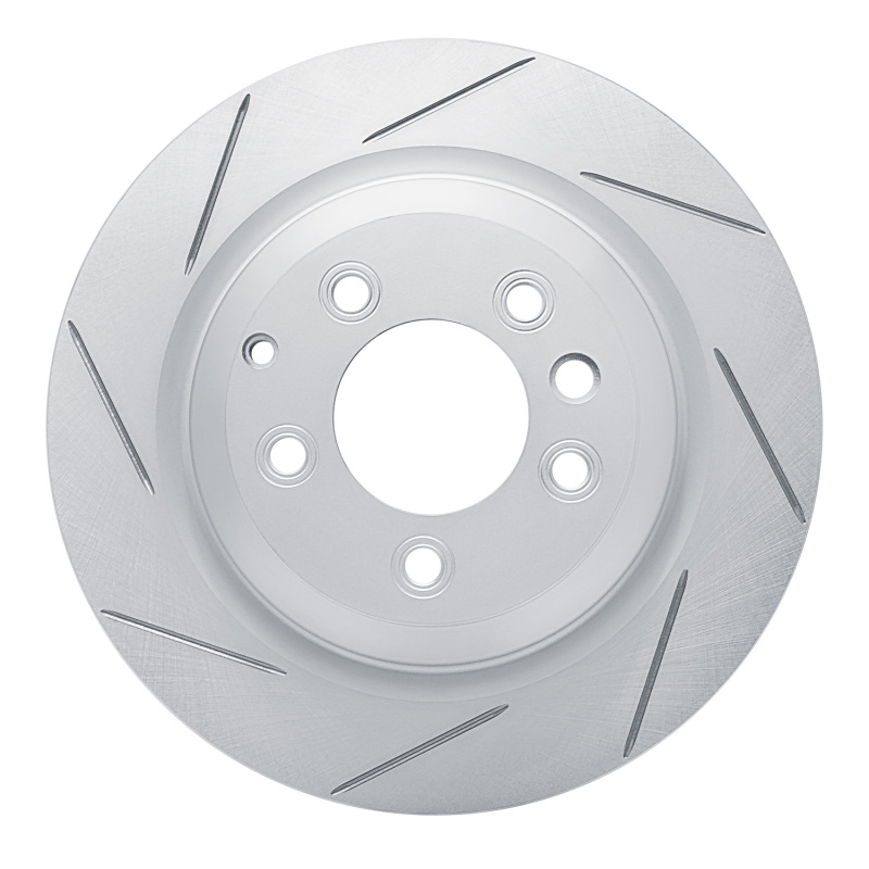Porsche Cayenne Brake Rotor (1) - Rear Left - DFC - Slotted Geoperformance - `05-`18