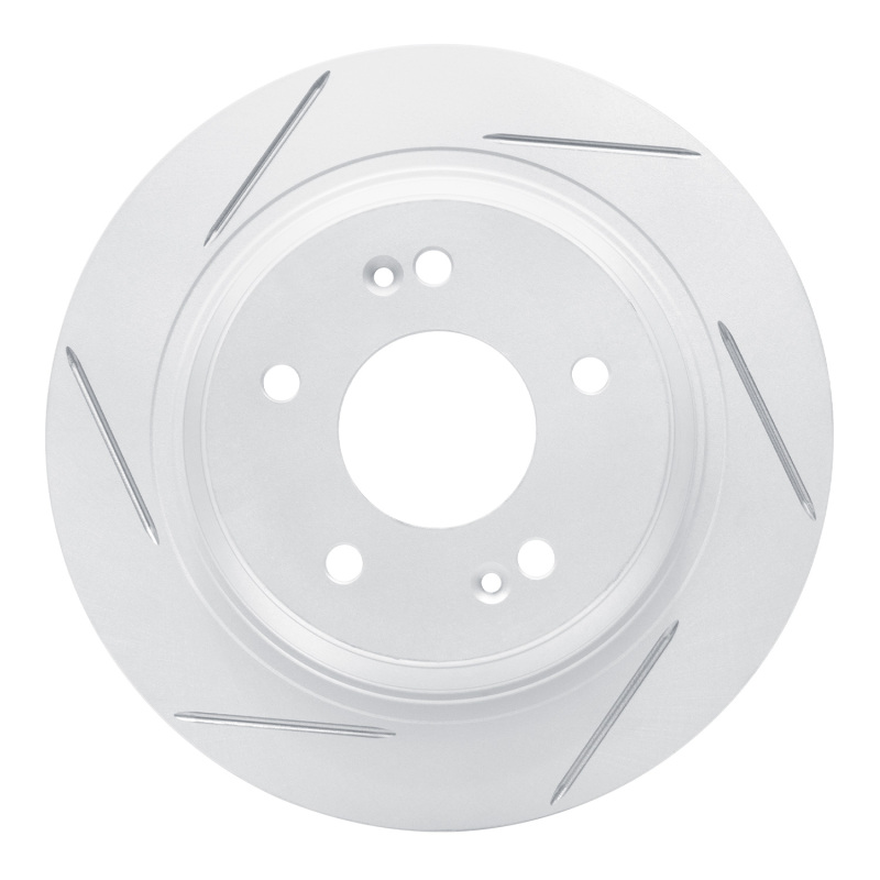 Hyundai Kona Brake Rotor (1) - Rear Left - DFC - Slotted Geoperformance - `18-`25