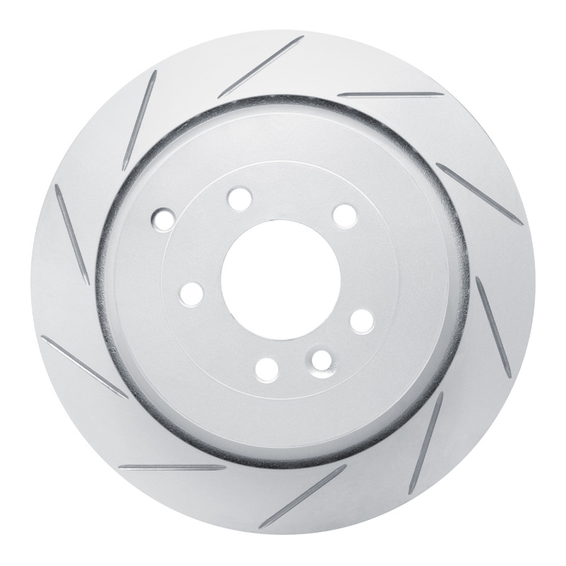 Land Rover Discovery Brake Rotor (1) - Rear Left - DFC - Slotted Geoperformance - `05-`16