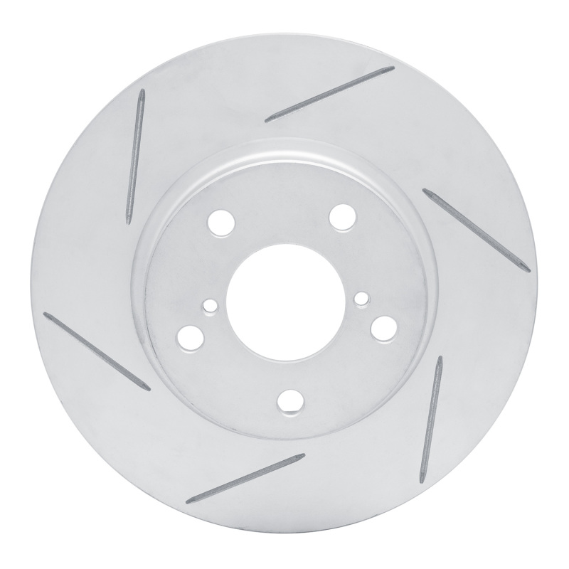 Subaru Impreza Brake Rotor (1) - Front Left - DFC - Slotted Geoperformance - `90-`01