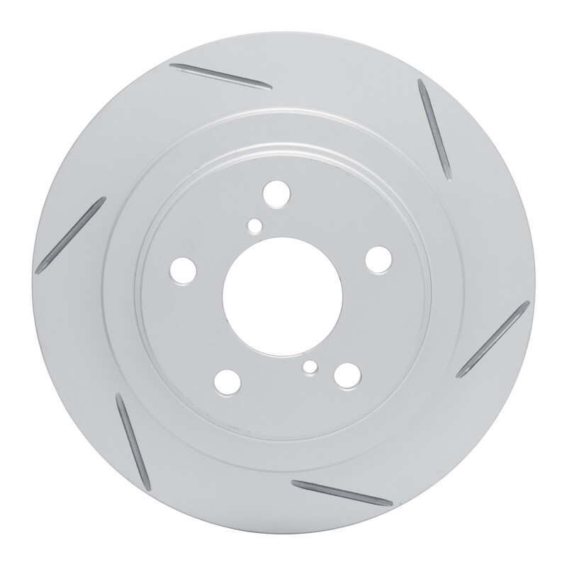 Saab 9-2X Brake Rotor (1) - Rear Right - DFC - Slotted Geoperformance - `90-`08