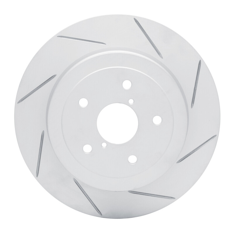 Subaru Impreza Brake Rotor (1) - Rear Right - DFC - Geoperf Rotor - Slotted - `05-`07