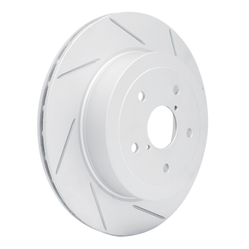 Subaru Impreza Brake Rotor (1) - Rear Right - DFC - Geoperf Rotor - Slotted - `05-`07