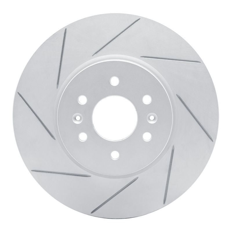 Kia Borrego Brake Rotor (1) - Front Left - DFC - Geoperformance Slotted - `09-`10