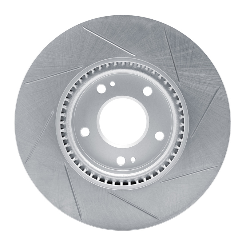 Kia Sportage Brake Rotor (1) - Front Left - DFC - Slotted Geoperformance - `12-`16