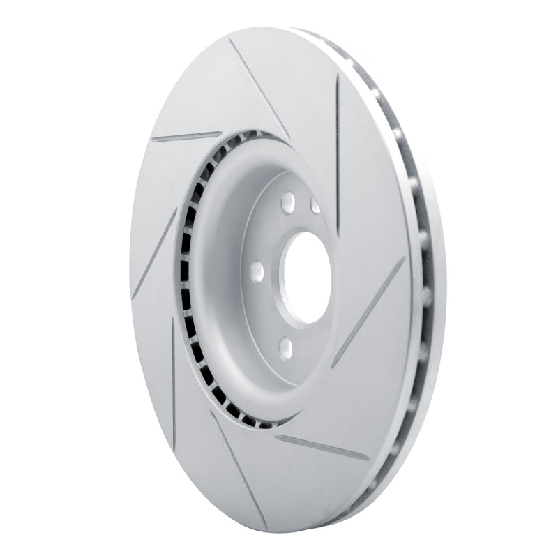 Volvo S80 Brake Rotor (1) - Front Left - DFC - Slotted Geoperformance - `07-`16