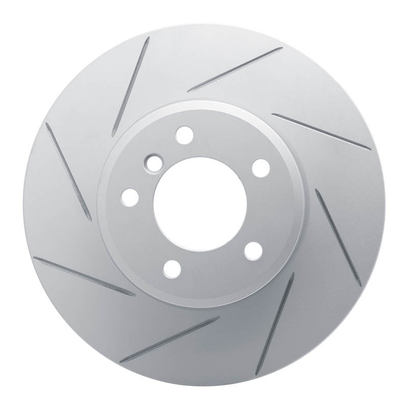 BMW 530xi Brake Rotor (1) - Front Left - DFC - Slotted Geoperformance - `04-`10