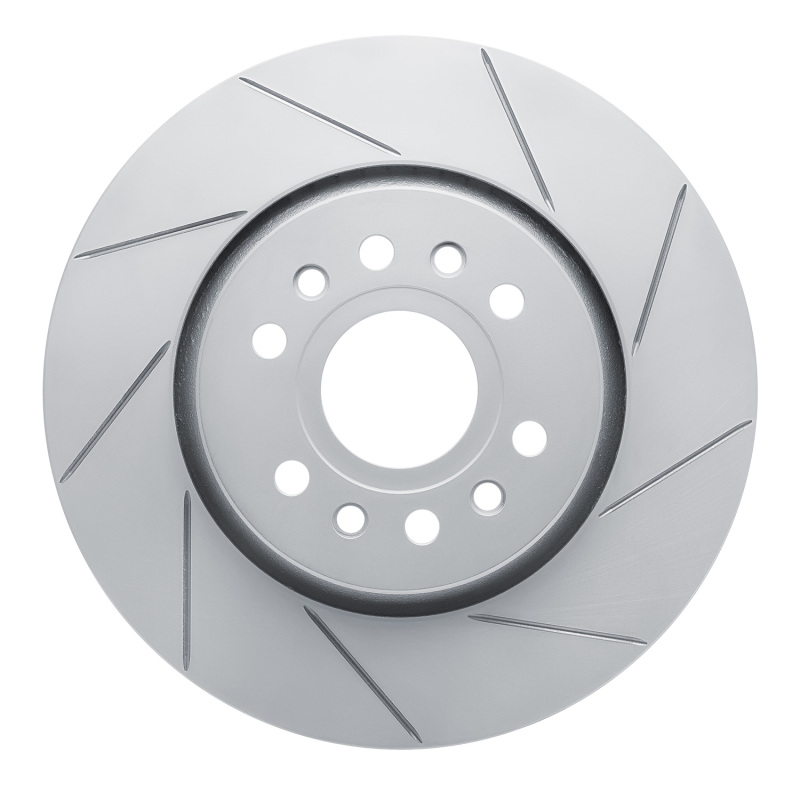 Jeep Grand Wagoneer Brake Rotor (1) - Front Right - DFC - Slotted Geoperformance - `21-`25