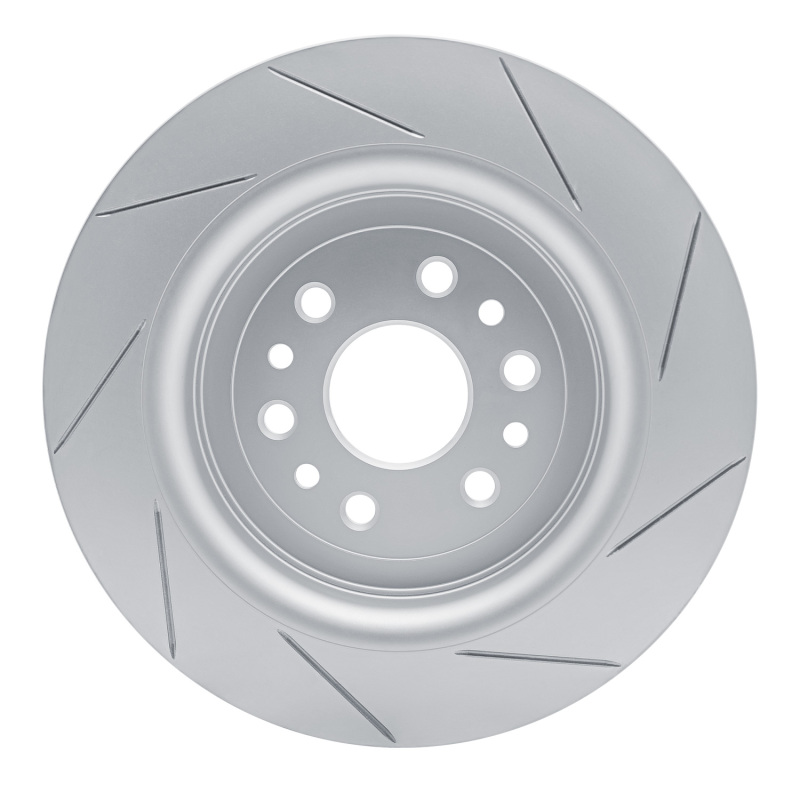 Jeep Grand Wagoneer Brake Rotor (1) - Rear Left - DFC - Slotted Geoperformance - `21-`25