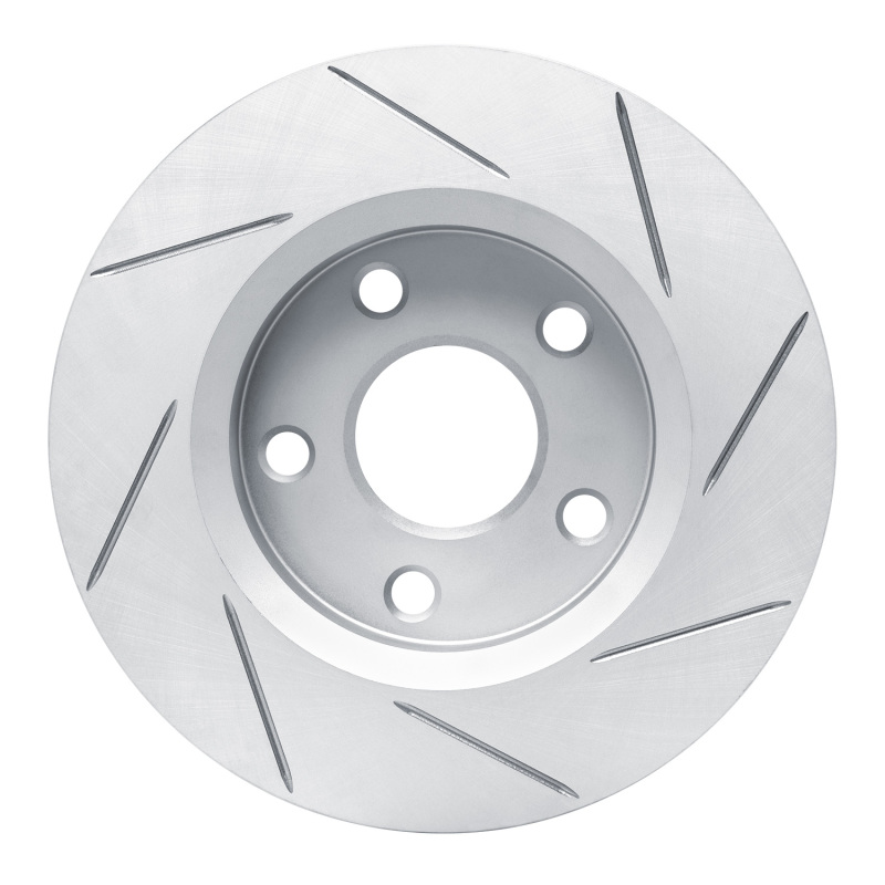 Jeep Wrangler Brake Rotor (1) - Front Left - DFC - Slotted Geoperformance Rotor - `07-`18