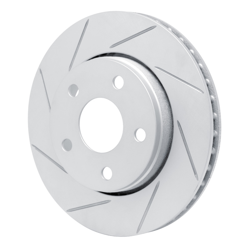 Jeep Wrangler Brake Rotor (1) - Front Left - DFC - Slotted Geoperformance Rotor - `07-`18