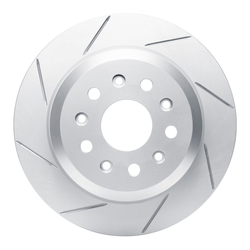 Jeep Wrangler Brake Rotor (1) - Rear Left - DFC - Slotted Geoperformance - `18-`25