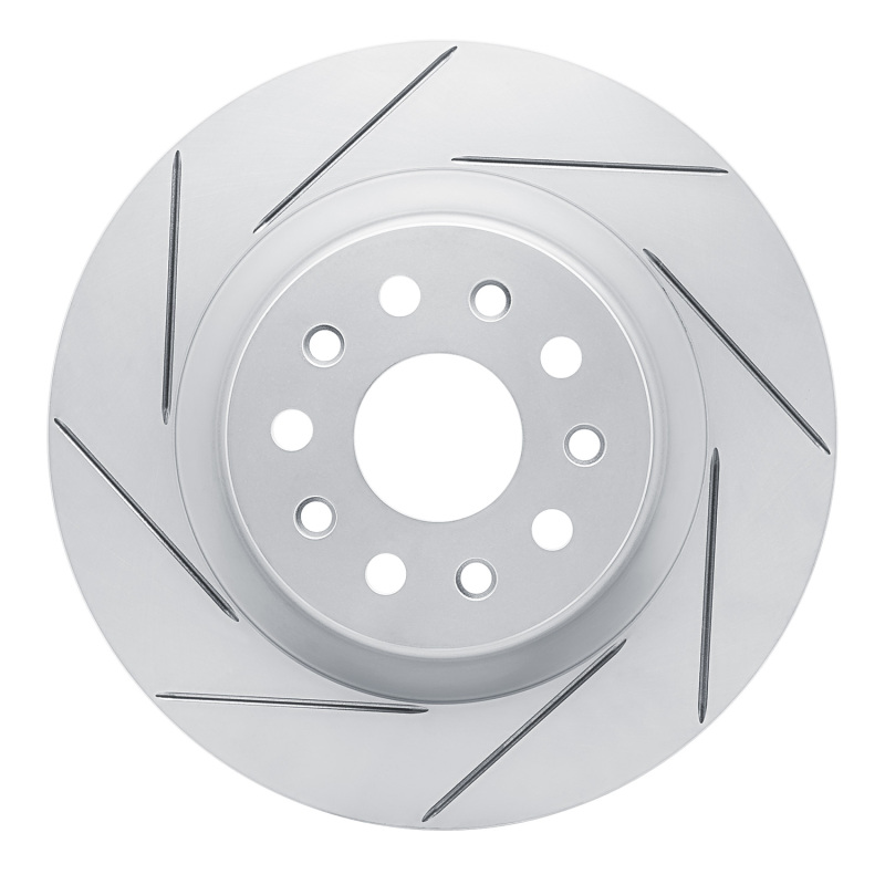 Dodge Charger Daytona Brake Rotor (1) - Rear Left - DFC - Slotted - `21-`25