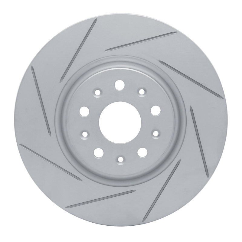 Chevrolet Corvette Brake Rotor (1) - Rear Left - DFC - Slotted Geoperformance - `20-`25