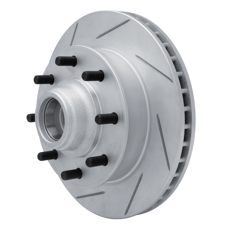 Chevrolet C3500 Brake Rotor (1) - Front Left - DFC - Slotted Geoperformance - `92-`02