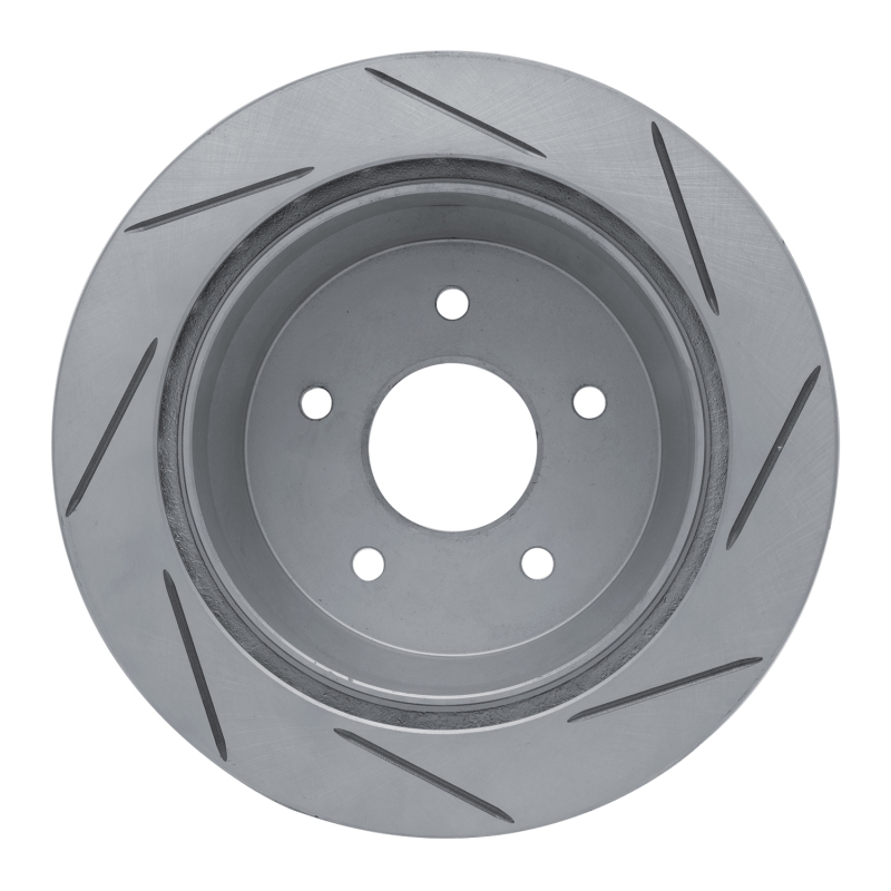 Chevrolet S10 Brake Rotor (1) - Rear Left - DFC - Slotted Geoperformance - `97-`05