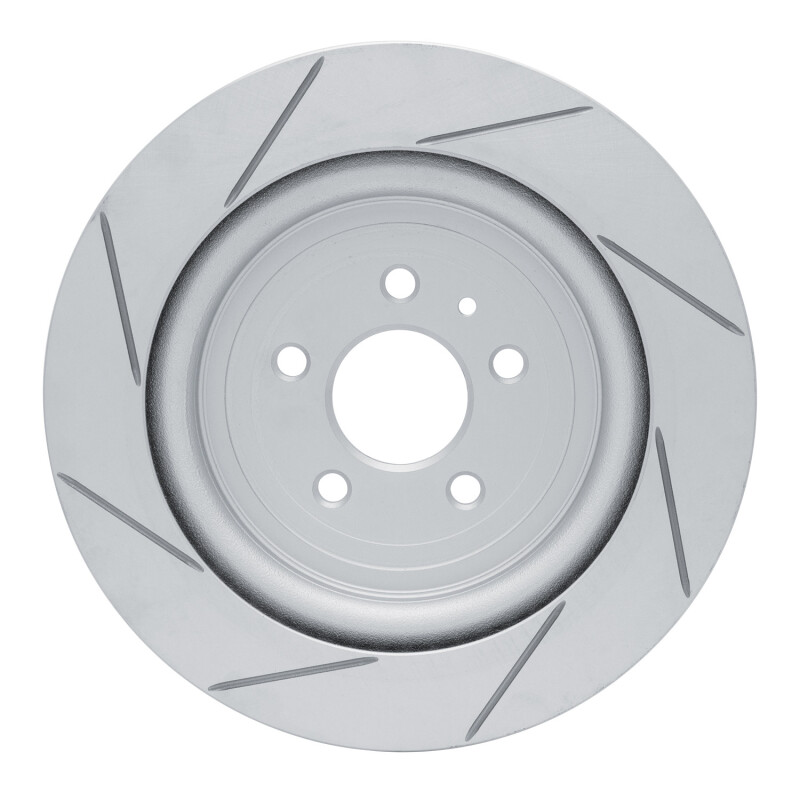 Ford Police Interceptor Utility Brake Rotor (1) - Rear Right - DFC - Slotted Geoperformance - `13-`19