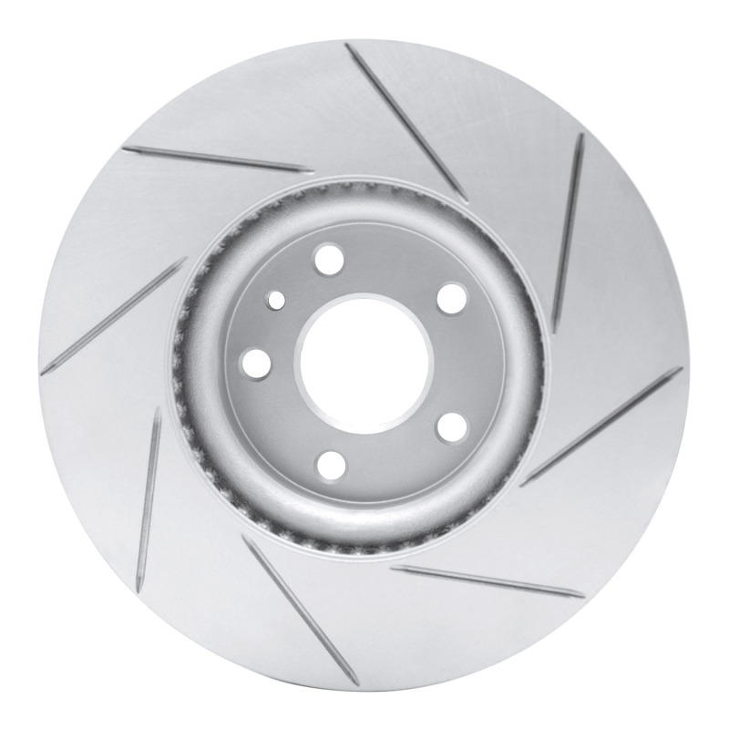 Ford Special Service Police Sedan Brake Rotor (1) - Front Left - DFC - Slotted Geoperformance - `13-`20