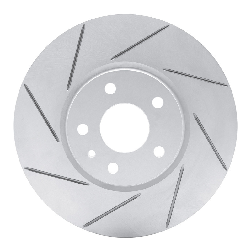 Ford Special Service Police Sedan Brake Rotor (1) - Front Left - DFC - Slotted Geoperformance - `13-`20