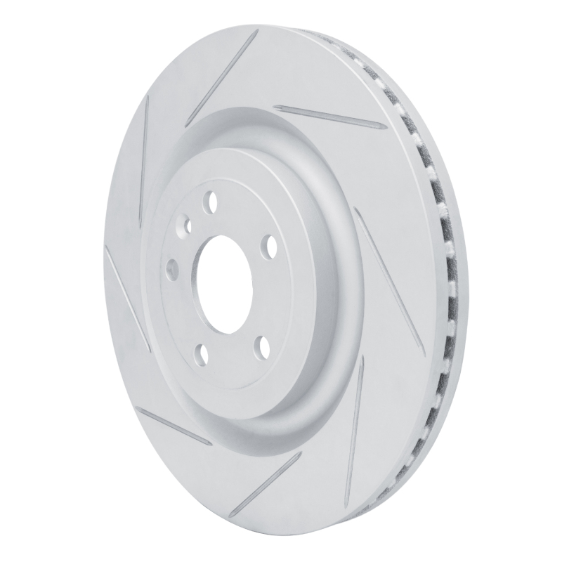 Ford Police Interceptor Sedan Brake Rotor (1) - Front Left - DFC - Slotted Geoperformance Rotor - `13-`19