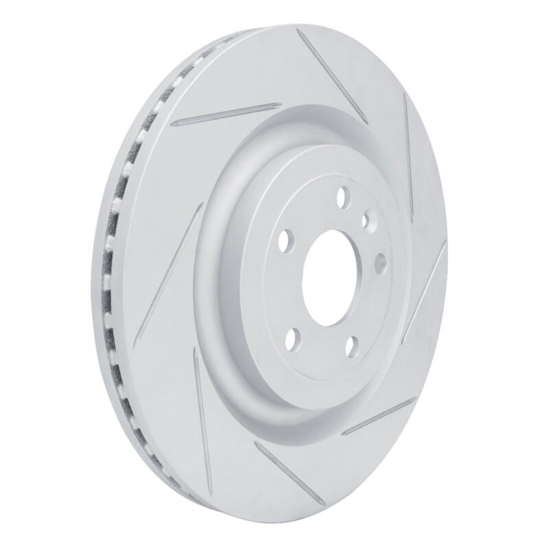 Ford Police Interceptor Sedan Brake Rotor (1) - Front Right - DFC - Slotted Geoperformance - `13-`19