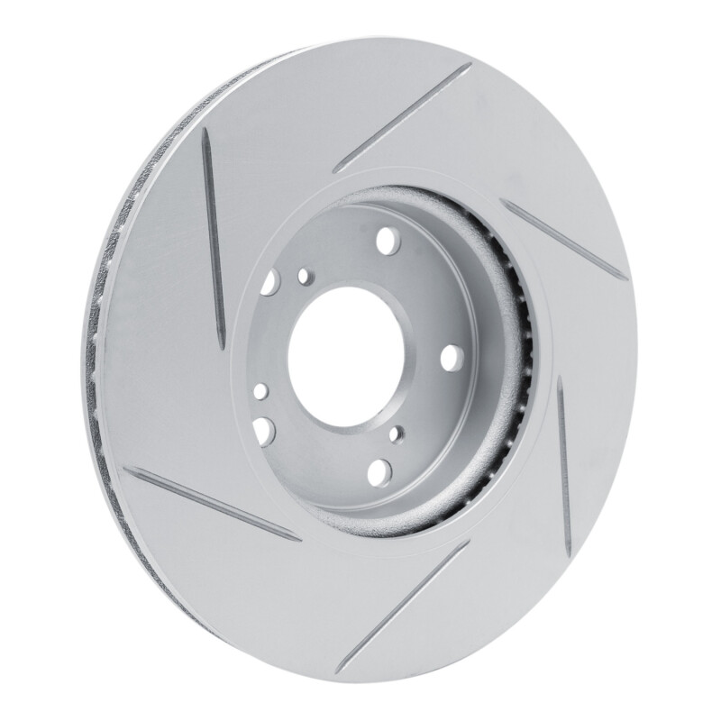 Honda Civic Brake Rotor (1) - Front Right - DFC - Slotted Geoperformance - `16-`25