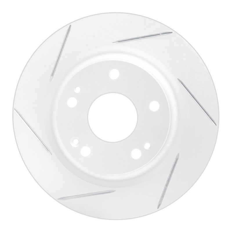 Honda Civic Brake Rotor (1) - Rear Left - DFC - Slotted Geoperformance Rotor - `17-`20