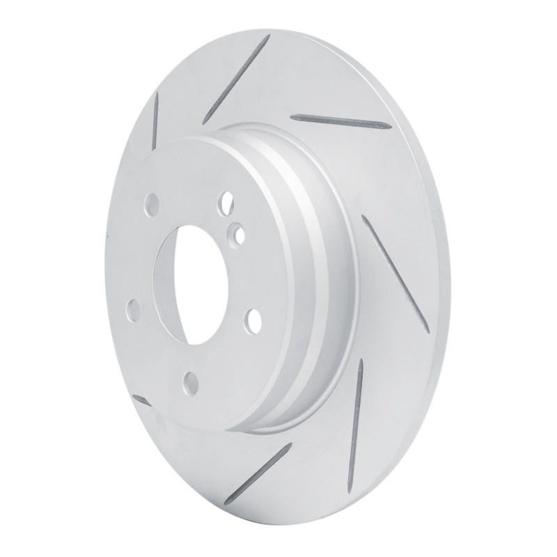 Mercedes-Benz SLK280 Brake Rotor (1) - Rear Left - DFC - Slotted Geoperformance - `94-`11