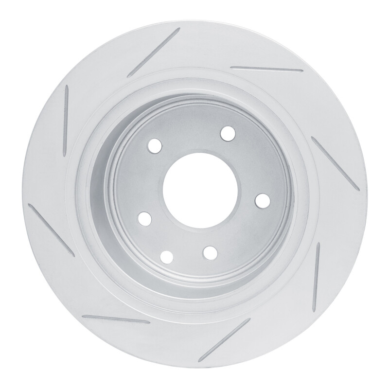 Nissan Altima Brake Rotor (1) - Rear Right - DFC - Slotted Geoperformance - `02-`25